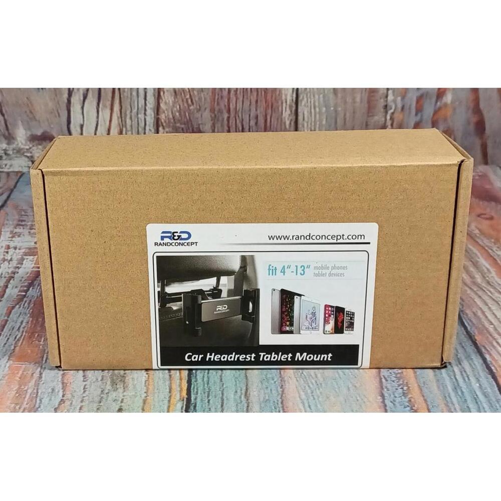 Car Headrest Tablet Mount for 4"-13" Mobile Phones and‎ Tablets
